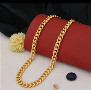 DMJ Gold-plated Plated Stainless Steel Chain Price in India Buy