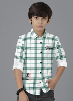 トップス HIRO kidill over check shirts HIRO kidill over check shirts Girls Checked Shirt