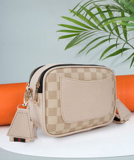 Parsley Brown Sling Bag Gorgeous Unique Design Daytrip Crossbody