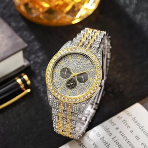 Swadesi Stuff Diamond Hand Watch Analog Watches Magnet Watch For