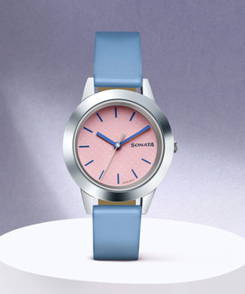 SONATA NN87019SM02 Sonata Stainless Steel Watch Analog Watch For