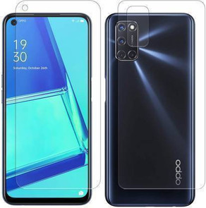 Tempered Glass Oppo A52 Cover Back Cover Haotian Case Suitable For
