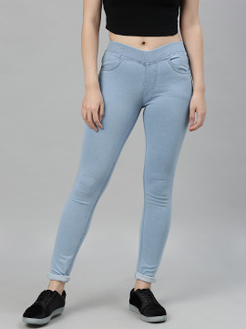 ADBUCKS Light Blue Jegging