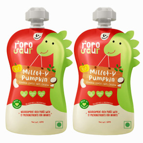 Happa Organic Apples And Oats Fruit And Grain Puree, baby food