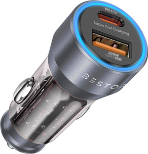 DUDAO 55 W Qualcomm Certified Turbo Car Charger Price in India