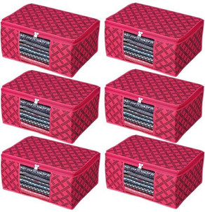 Viskri Pack Of Saree Cover Storage Bag Heavy Quality Saree