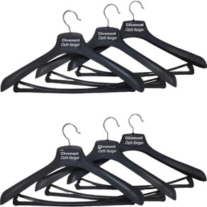 dhanak Premium Chrome Plated Coat, Jacket Hanger (Gold Color