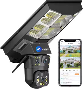 active pixel Solar Battery Powered 2MP 1080P Home Security CCTV IP