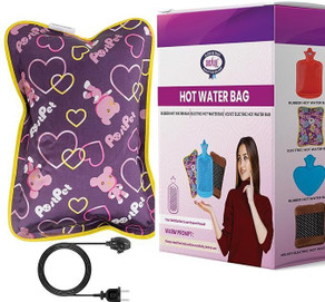 Nea Pain Reliver Hot bag, Electrical 1L hot water bag (Multicolor