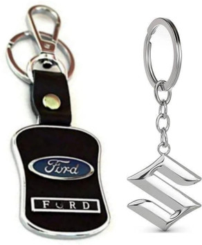 Kairos Black Leader Keychain With Hook Key Chain Price in India