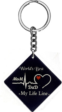 Flipkart Mom Dad Keyring Naksh Collection I Love PAPA Fathers Day