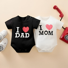 POOJA BABY Romper For Baby Boys Baby Girls Printed Cotton Blend