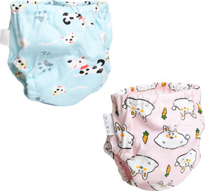 The Little Lookers Potty Training Pants for Baby,Reusable Waterproof Pull  up Underwear for 1-2yr