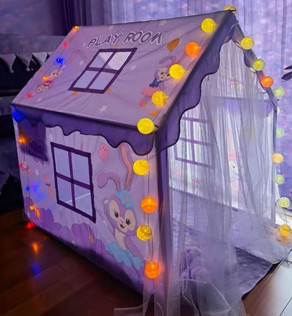 Jayaansh Traders Play Tent House with LED Light for kids( Jumbo