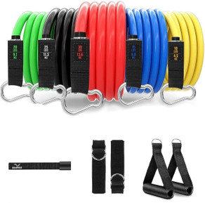 FEGSY Pull Up Exercise Band Resistance Tube for Gym Workout