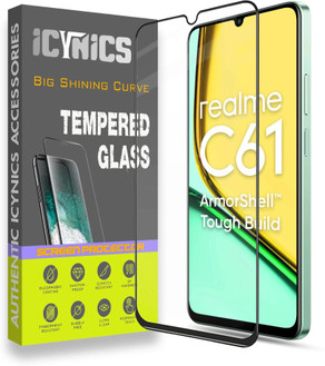 Realme Cedo Tempered Glass GDBUY Tempered Glass Guard For Realme