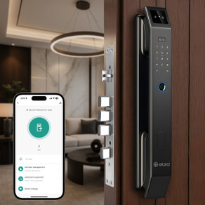OZONE Smart External Door Lock for Wooden & Metal Doors with