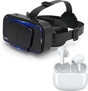 Rhobos BUY ONE GET ONE 3D VR Glasses Giant Screen VR Headset, VR