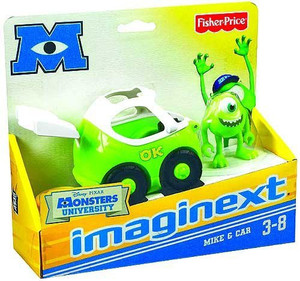 Disney / Pixar - Monsters University Imaginext Figure & Vehicle 2-Pack Mike  & Car - Imaginext Figure & Vehicle 2-Pack Mike & Car . Buy Mike toys in  India. shop for Disney /