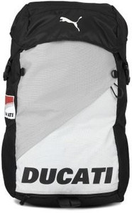 PUMA DUCATI バックパック PUMA Ducati Backpack White, Black, Grey - Price in India