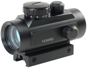 Zingalalaa 1x30RD Tactical Red Green Dot Sight Scope Riflescope
