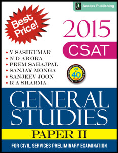 CSAT - General Studies Paper 2 for Civil Services Preliminary Examination - 2015 1st  Edition
