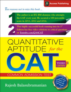 Quantitative Aptitude for the CAT 3 Edition