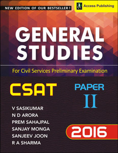General Studies Paper 2 (2016) For Civil Services Preliminary Examination 1 Edition
