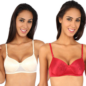 BRALUX Trishna Lace Padded Women Full Coverage Lightly Padded Bra
