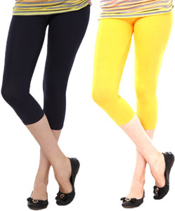 Famaya 3/4 Leggings Women Multicolor Capri