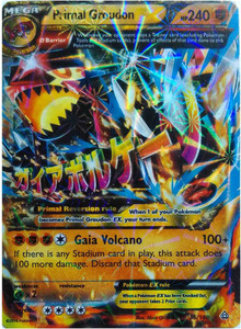 pokemon cards mega primal groudon ex Primal Groudon EX (97/98) (Jumbo Card) [XY: Ancient Origins] – Galaxy Games  LLC