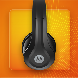 MOTOROLA HP Moto Pulse 110 with Google Assistant Wired Headset