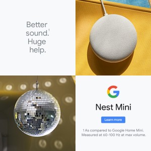 Google Nest Mini (2nd Generation) - Coral