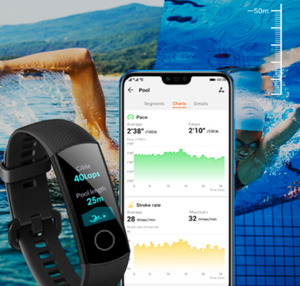 Honor band 4 swimming review top