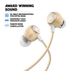 Boult BassBuds Oak Pure Wood Wired Headset Price in India Buy
