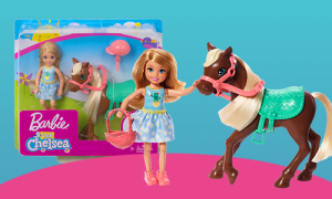 BARBIE Club Chelsea Doll And Pony Club Chelsea Doll And Pony