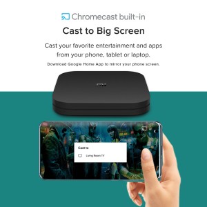 Buy Xiaomi Mi Tv Box 4K, Latest Version Smart Intelligent 4K Ultra Hd Media  Player, Powered By Android Ver 9.0,Global-Black Online at desertcartINDIA