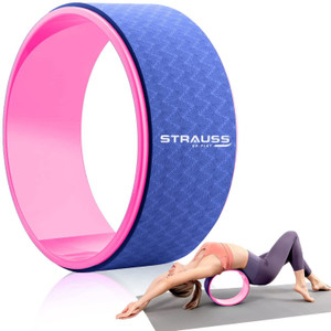 Yoga wheel with handles outlet