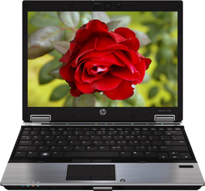HP Elite Book 2540P Laptop (1st Gen Ci5/ 4GB/ 80GB SSD/ Win7 Prof