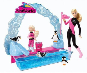 Barbie(バービー) I can be...SeaWorld Wildlife Rescuer ドール 人形 フィギュア Barbie I Can Be Sea World Trainer Playset -