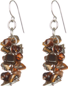 DCA 2083ER Cat's Eye Stone, Glass Drops & Danglers