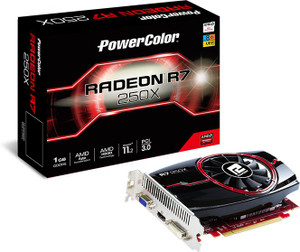 PowerColor R7 250X 1GB DDR5 DDR5 1 GB AMD/ATI Chipset 128