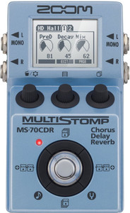 ZOOM ZOOM MS-70 CDR MultiStomp Chorus / Delay / Reverb Pedal