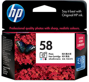 HP 58 Photo Ink Cartridge - HP : Flipkart.com