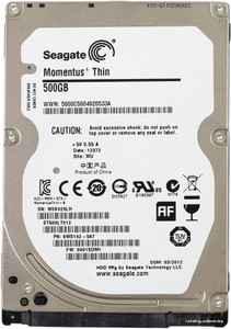Seagate laptop thin 500 GB Laptop Internal Hard Disk Drive (HDD) (ST500LTO12)