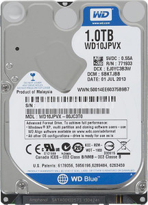 WD WD10JPVT/WD10SPZX 1 TB Laptop Multicolor SATA Internal Hard