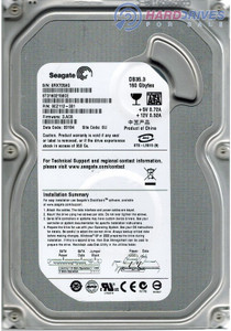 内蔵型ハードディスクドライブ SEAGATE DB35.3 ST3160215SCE 160GB Seagate DB35.3 ST3160215ACE 9CZ012-301 160GB ATA/100 3.5