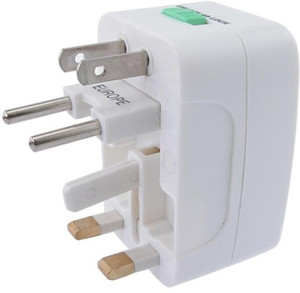 Axxel Universal International Pocket Travel Charger Worldwide Adaptor