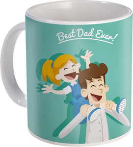 SKY TRENDS Gift For Fathers Day In Coffee His Anniversary/Birthday Present JSD-029 Ceramic Coffee Mug