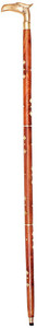 Ethnic Treat Traditional Wooden Walking Stick Handicraft Decorative Showpiece  -  1.27 cm